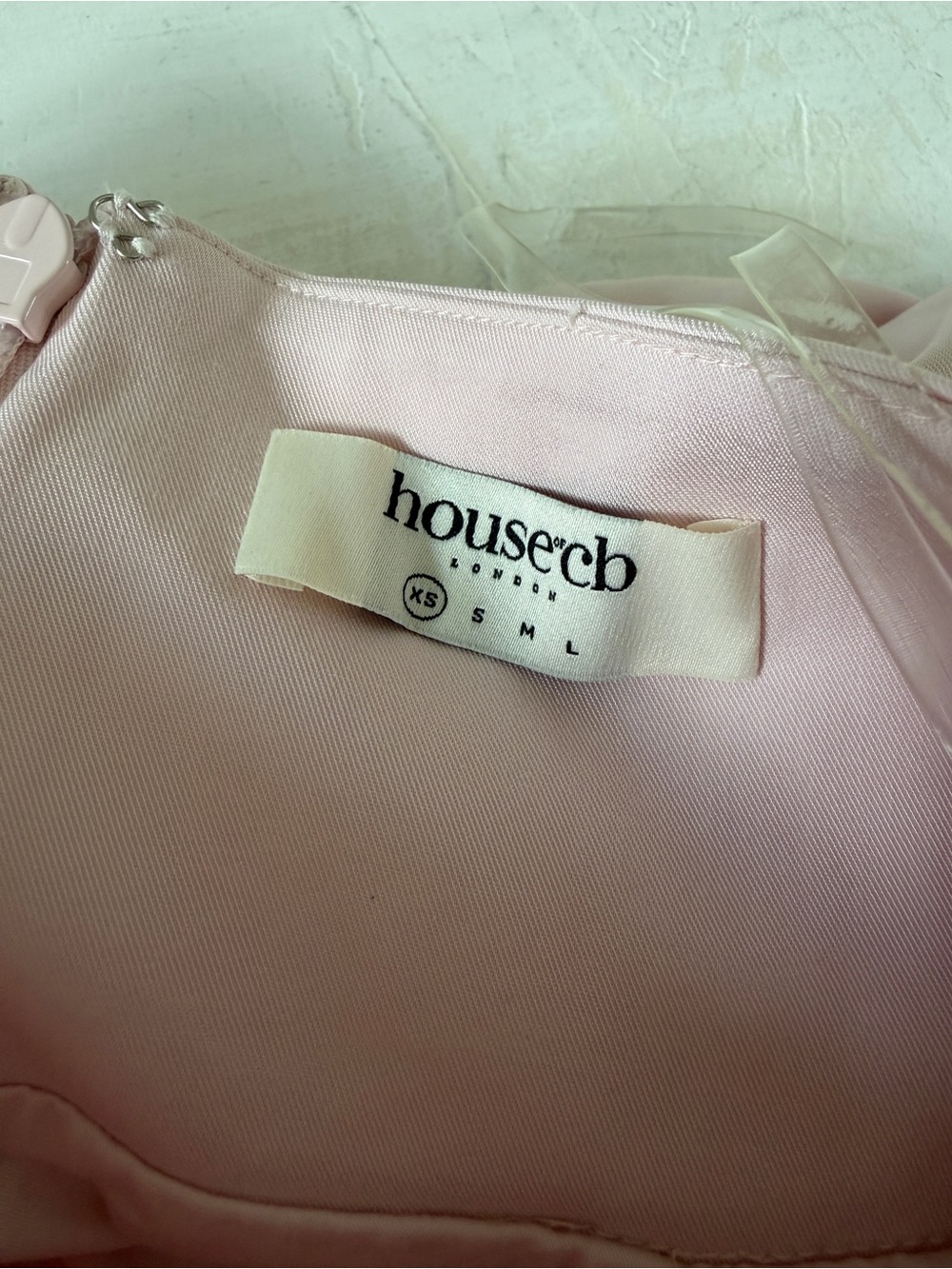 House of CB Rita Ballerina Baby Pink A-Line Midi Skirt Size XS - Picture 5 of 12